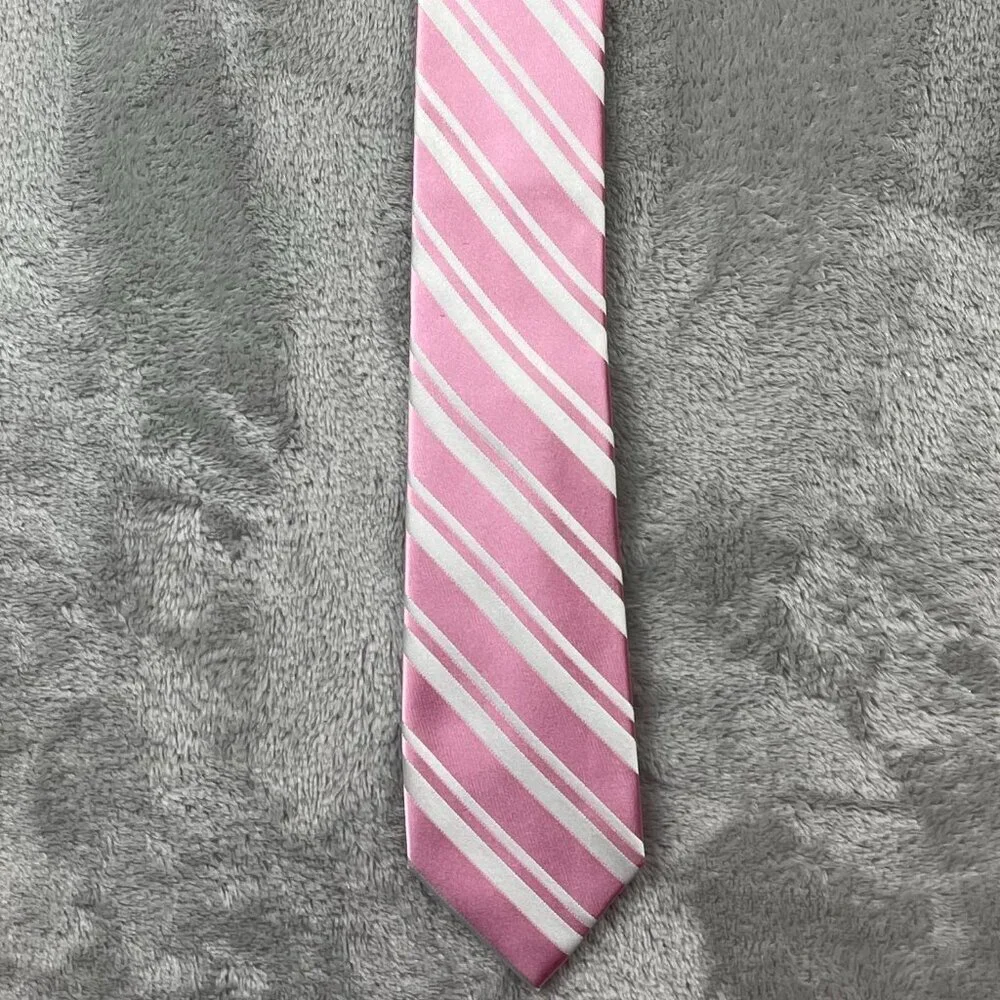 Resilio Skinny Style Men's Classic 100% Silk Neck Tie - Picture 1 of 6